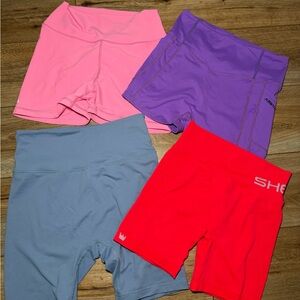 Womens workout short bundle